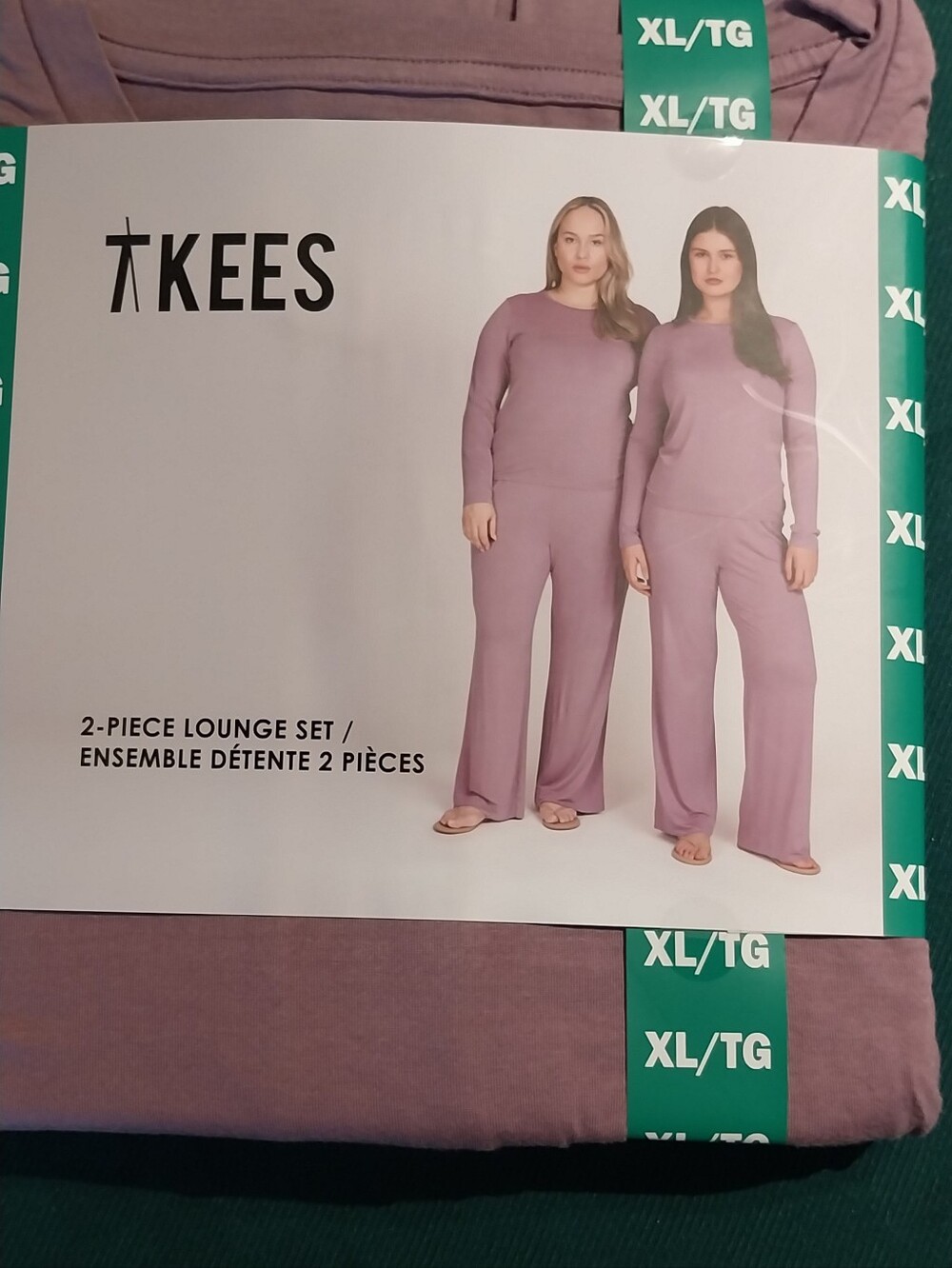 TKEES Bnwt 2 Pcs Long-Sleeve Lounge Set